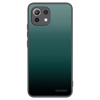 Picasee silikonowe czarne etui na Xiaomi 11 Lite 5G NE - Verdant Fade