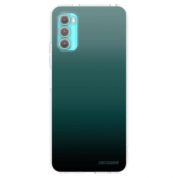 Picasee silikonowe przeźroczyste etui na Motorola Moto G60 - Verdant Fade