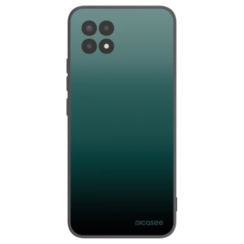 Picasee silikonowe czarne etui na Realme 8i - Verdant Fade