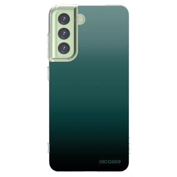 Picasee silikonowe przeźroczyste etui na Samsung Galaxy S21 FE 5G - Verdant Fade