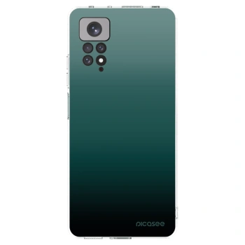 Picasee silikonowe przeźroczyste etui na Xiaomi Redmi Note 11S 4G - Verdant Fade