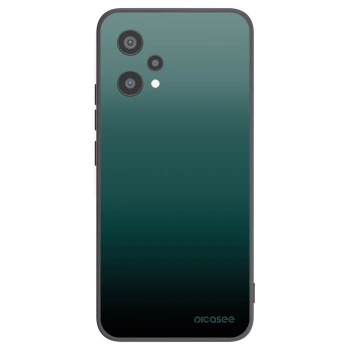 Picasee silikonowe czarne etui na Realme 9 Pro 5G - Verdant Fade