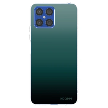 Picasee silikonowe przeźroczyste etui na Honor X8 4G - Verdant Fade
