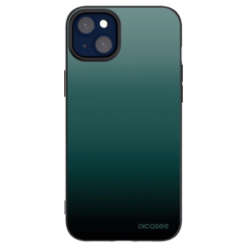 Picasee silikonowe czarne etui na Apple iPhone 14 Plus - Verdant Fade