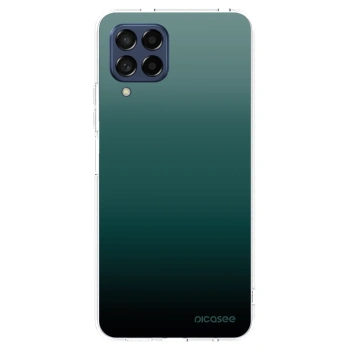 Picasee silikonowe przeźroczyste etui na Samsung Galaxy M53 5G - Verdant Fade