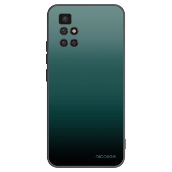 Picasee silikonowe czarne etui na Xiaomi Redmi 10 (2022) - Verdant Fade