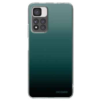 Picasee silikonowe przeźroczyste etui na Xiaomi Redmi Note 11 Pro+ 5G - Verdant Fade