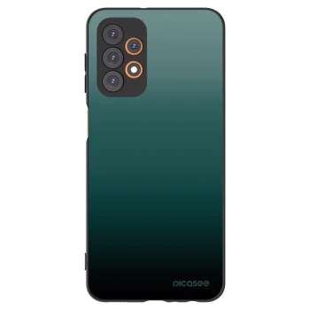 Picasee silikonowe czarne etui na Samsung Galaxy A23 A235F 4G - Verdant Fade