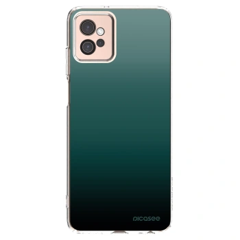 Picasee silikonowe przeźroczyste etui na Motorola Moto G32 - Verdant Fade
