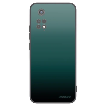 Picasee silikonowe czarne etui na Xiaomi Redmi Note 11S 5G - Verdant Fade