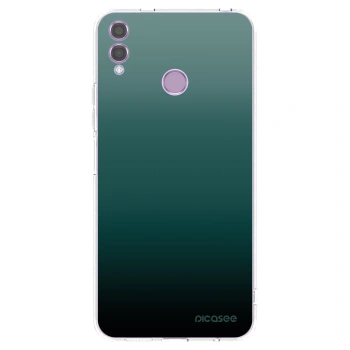 Picasee silikonowe przeźroczyste etui na Honor 8X - Verdant Fade