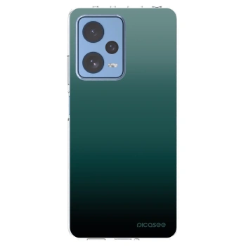 Picasee silikonowe przeźroczyste etui na Xiaomi Redmi Note 12 Pro 5G - Verdant Fade