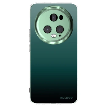 Picasee silikonowe przeźroczyste etui na Honor Magic5 Pro - Verdant Fade