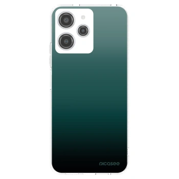 Picasee silikonowe przeźroczyste etui na Xiaomi Redmi 12 4G - Verdant Fade
