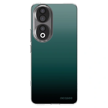 Picasee silikonowe przeźroczyste etui na Honor 90 5G - Verdant Fade