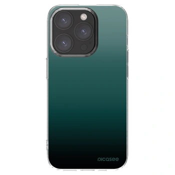 Picasee silikonowe przeźroczyste etui na Apple iPhone 15 Pro - Verdant Fade