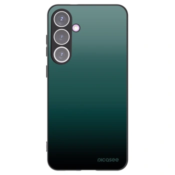 Picasee silikonowe czarne etui na Samsung Galaxy S24+ S926B 5G - Verdant Fade