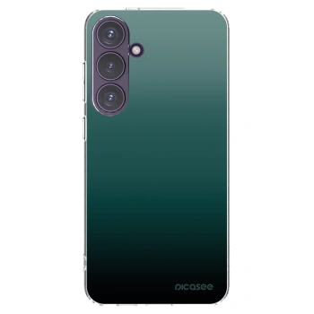 Picasee silikonowe przeźroczyste etui na Samsung Galaxy S24+ S926B 5G - Verdant Fade