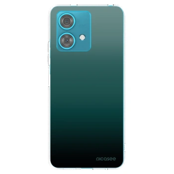 Picasee silikonowe przeźroczyste etui na Motorola Edge 40 Neo - Verdant Fade