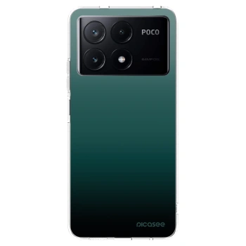 Picasee silikonowe przeźroczyste etui na Xiaomi Poco X6 Pro - Verdant Fade