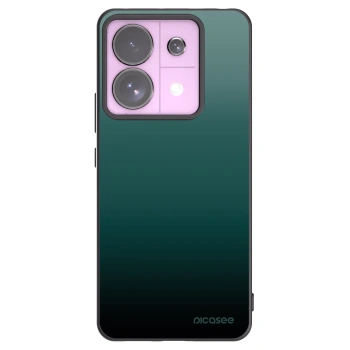 Picasee silikonowe czarne etui na Xiaomi Redmi Note 13 Pro 5G - Verdant Fade