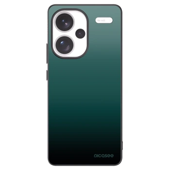 Picasee silikonowe czarne etui na Xiaomi Redmi Note 13 Pro+ 5G - Verdant Fade