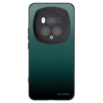 Picasee silikonowe czarne etui na Honor Magic6 Pro - Verdant Fade