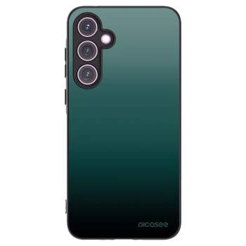 Picasee silikonowe czarne etui na Samsung Galaxy A35 5G A356B - Verdant Fade