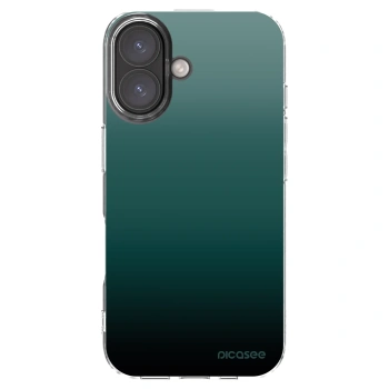 Picasee silikonowe przeźroczyste etui na Apple iPhone 16 - Verdant Fade