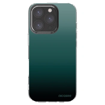 Picasee silikonowe przeźroczyste etui na Apple iPhone 16 Pro - Verdant Fade