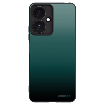 Picasee silikonowe czarne etui na Xiaomi Redmi 13C 5G - Verdant Fade