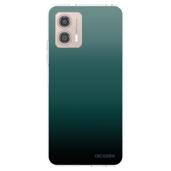 Picasee silikonowe przeźroczyste etui na Motorola Moto G53 5G - Verdant Fade