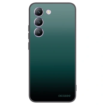 Picasee silikonowe czarne etui na Vivo V40 SE 5G - Verdant Fade