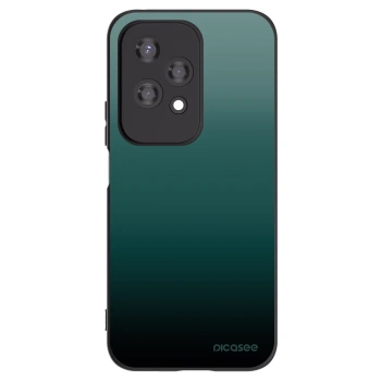 Picasee silikonowe czarne etui na Honor 200 Lite - Verdant Fade