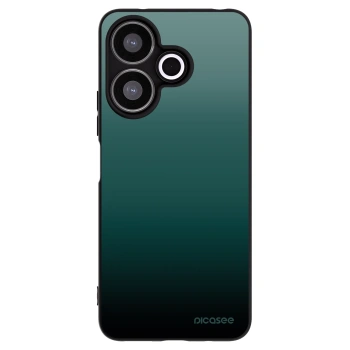 Picasee silikonowe czarne etui na Xiaomi Redmi 13 4G - Verdant Fade