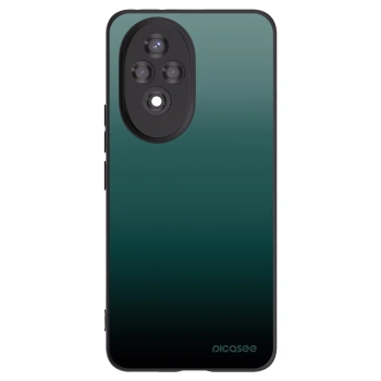 Picasee silikonowe czarne etui na Honor 200 Pro 5G - Verdant Fade