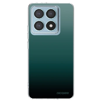 Picasee silikonowe przeźroczyste etui na Xiaomi 14T Pro - Verdant Fade
