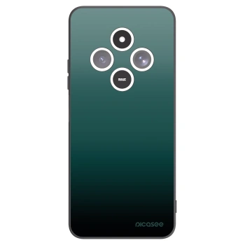 Picasee silikonowe czarne etui na Xiaomi Redmi 14C - Verdant Fade