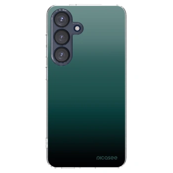 Picasee silikonowe przeźroczyste etui na Samsung Galaxy S25 5G - Verdant Fade