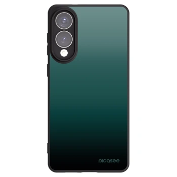 Picasee silikonowe czarne etui na Samsung Galaxy S25 Edge 5G - Verdant Fade