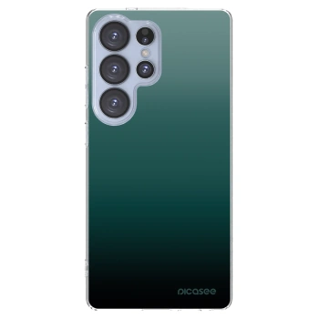 Picasee silikonowe przeźroczyste etui na Samsung Galaxy S25 Ultra 5G - Verdant Fade