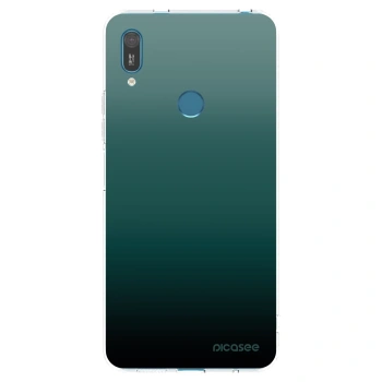 Picasee silikonowe przeźroczyste etui na Huawei Y7 2019 - Verdant Fade