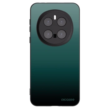 Picasee silikonowe czarne etui na Honor Magic7 Pro 5G - Verdant Fade