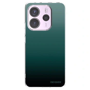 Picasee silikonowe przeźroczyste etui na Xiaomi Redmi Note 14 4G - Verdant Fade
