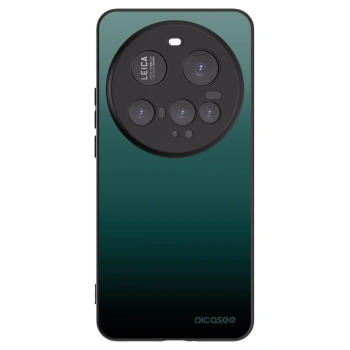 Picasee silikonowe czarne etui na Xiaomi 15 Ultra - Verdant Fade