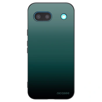 Picasee silikonowe czarne etui na Google Pixel 8 - Verdant Fade