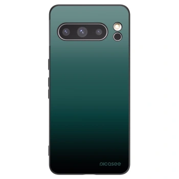Picasee silikonowe czarne etui na Google Pixel 8 Pro - Verdant Fade
