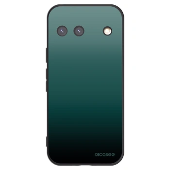 Picasee silikonowe czarne etui na Google Pixel 9 - Verdant Fade