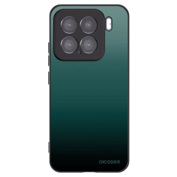 Picasee silikonowe czarne etui na Xiaomi 15 - Verdant Fade