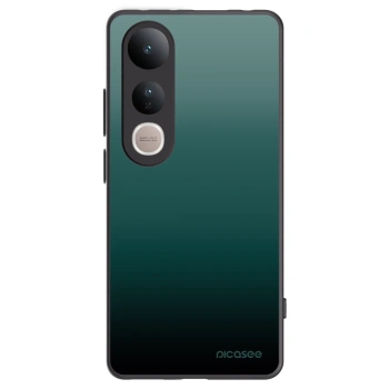 Picasee silikonowe czarne etui na Vivo V50 Lite 5G - Verdant Fade